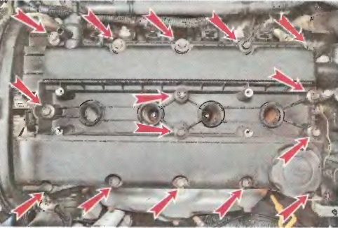 Схема затяжки болтов клапанной крышки шевроле лачетти - автомобильный портал automotogid