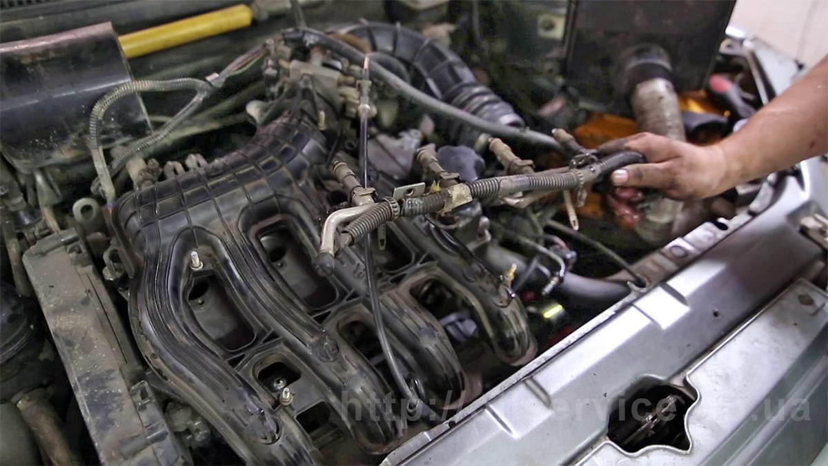 Как снять двигатель на ваз 2110 своими руками (видео) | luxvaz